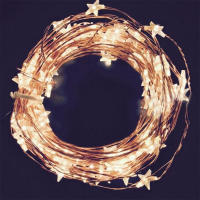 Luces De Estrella LED 10m Para Navidad Y Bodas Decoración De Hogar Y Jardín Cadenas De Luces De Navidad Inalámbricas Con Enchufe - details 2