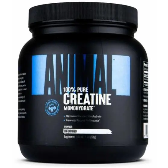 Universal Nutrition ANIMAL 100 % CREATINE Monohydrate Powder, 500 Gramos - 1