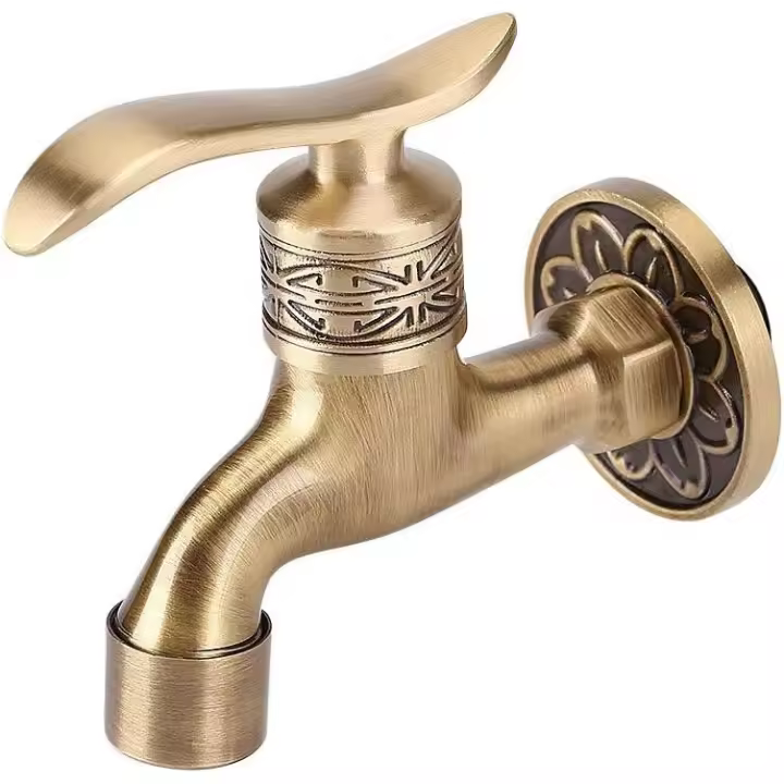 Grifo de LatónAntiguo para Lavadería y Baño - 1