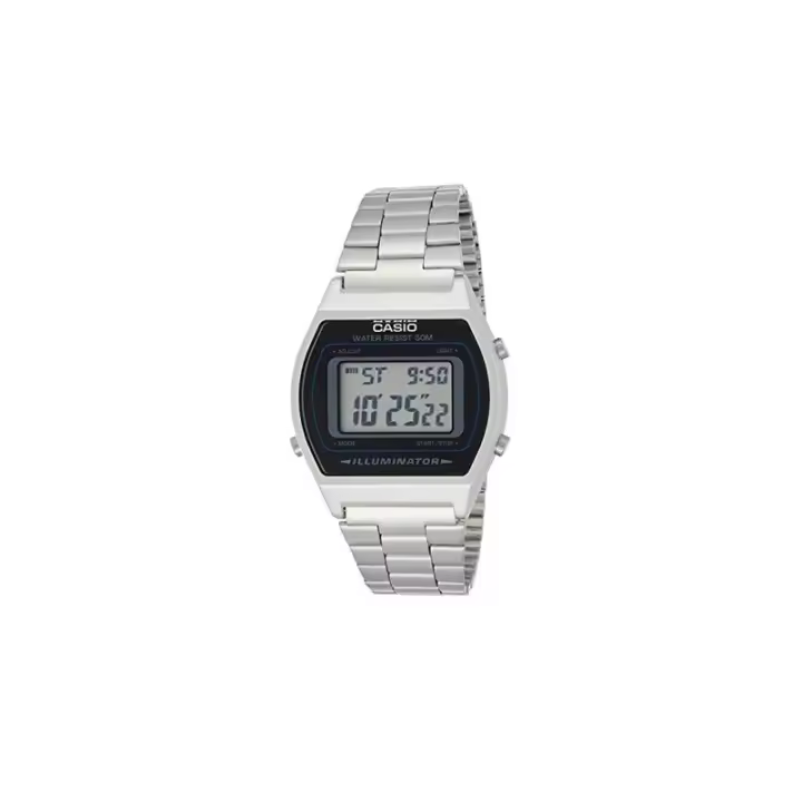 Casio Reloj Digital B640WD1A para Unisex Adultos Correa en Acero Inoxidable B640WD1A B640WD1AV - 1