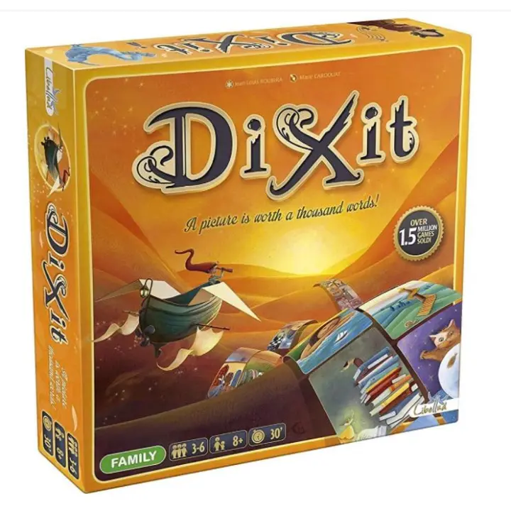 Dixit Classic Unbox Now - Libellud- Dixit Classic - Juego de Mesa en English, Multicolor - Nueva versión - 1
