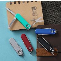 Cuchillo Plegable Multifuncional DOUBLEDELI De Alemania 3-en-1 Colorido Herramienta De Camping Navaja De Bolsillo Con Hoja De Acero Inoxidable - details 0