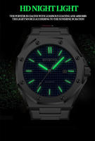 Reloj De Cuarzo De Lujo Para Hombre BINBOND Estilo Casual Grande Dial Acero Inoxidable Calendario Reloj De Pulsera Clásico Para Hombre Resistente Al Agua Manos Luminosas - details 8