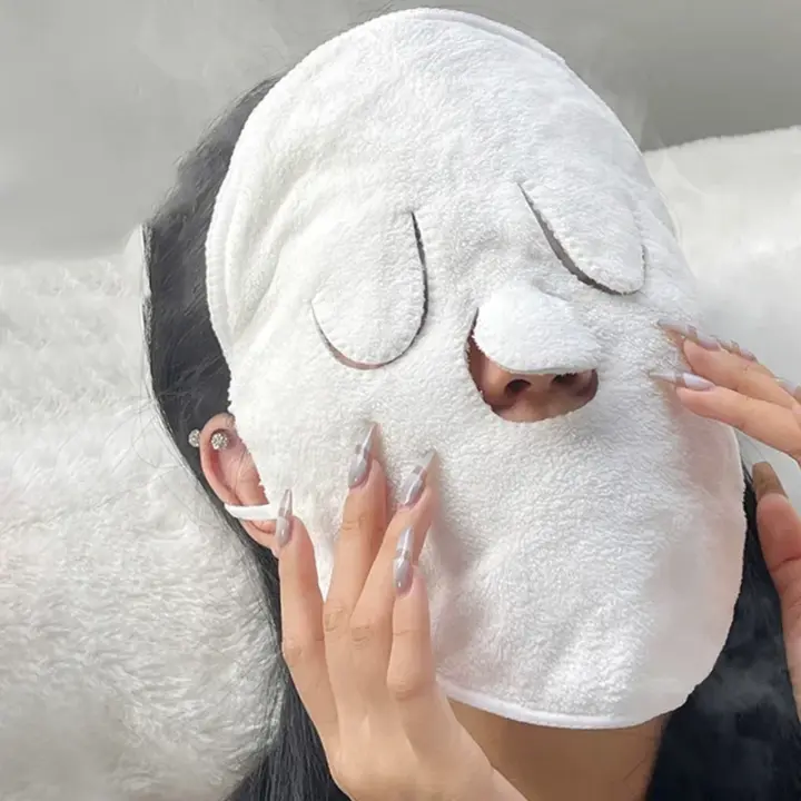 Toalla De Compresión Facial Para Belleza Y Salón De Masajes Toalla Húmeda Y Seca Para Cuidado De La Piel Suave Y Gruesa - 1