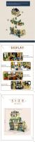 Bloques De Construcción Para Adultos Y Niños 1443 Piezas Modelo De Café Y Restaurante Creativo MOC Para Juegos De Mesa Y Cumpleaños - details 2