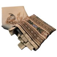 Cortina para Puerta Exterior – Jacquard con Estampado Digital de Perdices - details 3