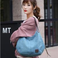 Bolso De Hombro Para Mujer Yogodlns Vintage De Lona Gran Capacidad Bolso Casual Con Manija Nueva Moda Bolso De Compras Para Dama - details 5
