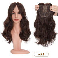 Benehair Extension De Cabello Sintético 18'' Con Franja Ondulado Corporal Para Mujeres Piezas De Cabello Adicional Volumen Longitud Base 6x6 Pulgadas - details 9