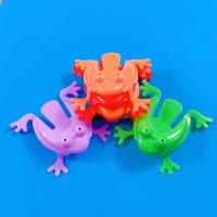 10/20Pcs Juguetes De Rana Saltarina En Color Sólido Juguete De Plástico Para Juego Familiar Y Alivio Del Estrés Regalo De Cumpleaños Para Niños - details 6