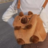 Mochila De Peluche De Delfín Kapybara Dual Propósito Bolso De Hombro Con Muñeco De Agua Pequeño Bolsa De Mano Para Jóvenes Y Adultos Unisex - details 2