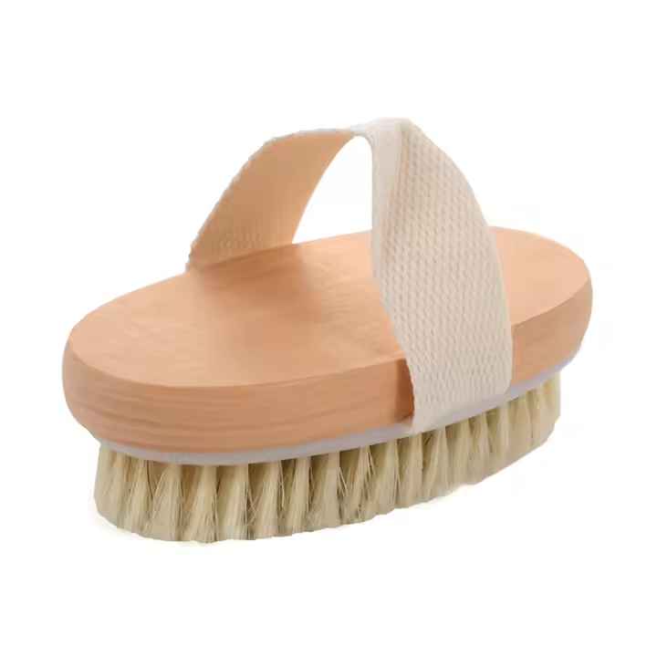 Pelo Exfoliante PARA EL Cuerpo, Cerdas Naturales para eliminar Las toxinas de la piel Muerta, Mayor Las functions hymphticas, exfolia - 1