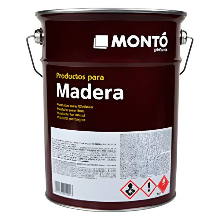 Montó (Valencia) Barniz Poliuretano Tapaporos Incoloro 2 Componentes - 1