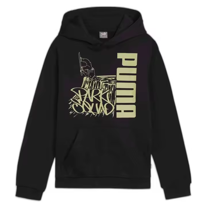 Sudadera con Capucha Puma Ess+ Mid90S F para niños unisex en color negro - 1