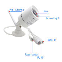 Cámara Bullet WIFI Exterior CCTV Seguridad Video Surveillance Inalámbrica Infrarrojo Impermeable Para El Hogar IP Cámara Onvif Camhipro 1080P - details 15