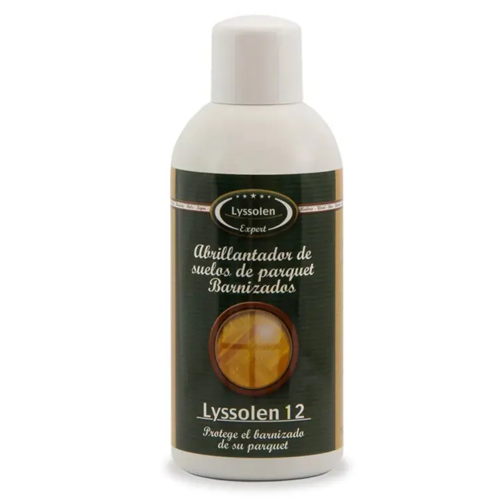 LYSSOLEN - Abrillantador Protector para Suelos de Madera - Limpiador y Friegasuelos Eficaz que Realza el Brillo Natural - Ideal para el Cuidado y Uso Diario de Suelos Parquet Barnizados - 1