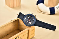 Reloj De Pulsera Deportivo De Lujo Para Hombre BENYAR Con Correa De Cuero Resistente Al Agua Y Cuarzo Militar Marca Nueva - details 17