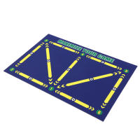 Alfombra De Entrenamiento De Fútbol Gruesa 60x90cm Duradera Antideslizante Plegable Para Niños Y Adultos Para Interior Y Exterior - details 40