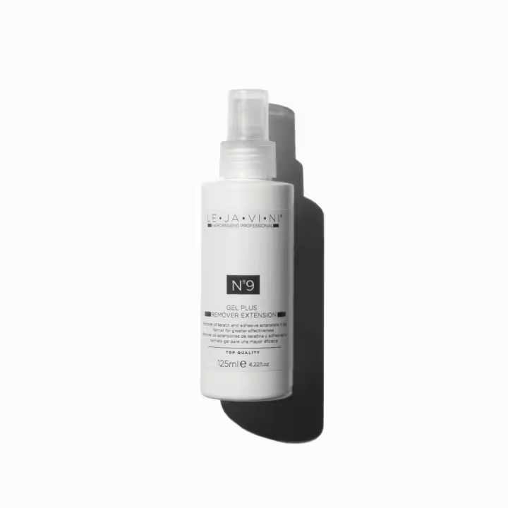 Lejavini Nº9 Gel Plus Remover Extension 125mL Removedor Extensiones - Removedor en Gel de Extensiones de Keratina y Adhesivas - 1