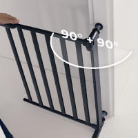 Kinderkraft -  Barrera de seguridad LOCK&GO extensible (75-103 cm) - details 3