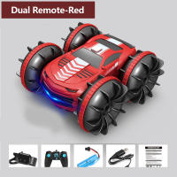 Coche RC 2 En 1 Con Tanque De Agua 2.4G Control Remoto Impermeable Vehículo Acuático 4WD Juguete Educativo Para Niños Y Niñas - details 12