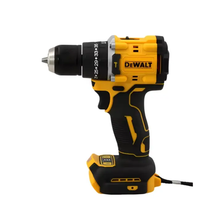 Taladro De Impacto Inalámbrico Dewalt DCD800 1650RPM Con Broca Sin Escobillas Y Destornillador Eléctrico De 1/2 Pulgada Para Batería Dewalt 20V Herramienta Eléctrica Para Uso Comercial - 1
