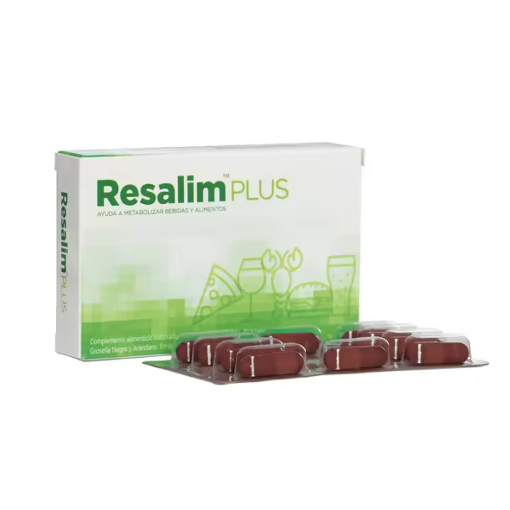 Resalim Plus Metabolizador Alimenticio Cápsulas Vitaminas B1 y B6 - 1