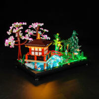 Luz LED Lazishi 10315 Para Jardín Tranquilo Bloques De Construcción Regalo Accesorios De Iluminación Solo Luz Compatible Con Lego Material Plástico - details 1
