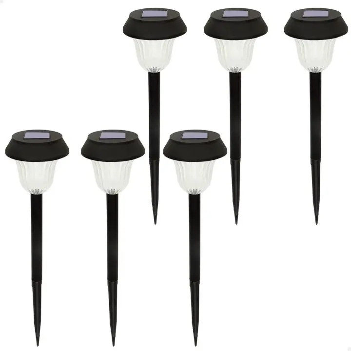 Aktive Luces Solares Para Exteriores Luz Led Blanca Con Estaca De Jardín Pack 6 - 1