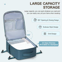 Mochila De Viaje Para Hombres Y Mujeres Impermeable Con Compartment Para Portátil Mochila De Mano Estilo Casual Para Ryanair Y Easyjet - details 2