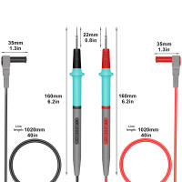 1 Par De Líneas De Prueba De Punta De Agujas De Silicona Universal Para Multímetro Cable De Prueba Con Pinzas De Alligator 20A - details 9