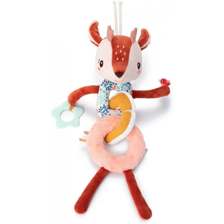Peluche cadena actividades sensoriales Stella - Lilliputiens 83429 - 1