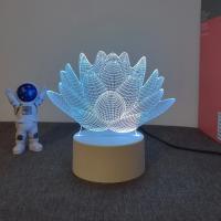 Base De Lámpara LED Decorativa En 16 Colores Con Control Remoto Para Resina Acrílica Vidrio 1-10PCS Soporte De Luz 3D - details 7