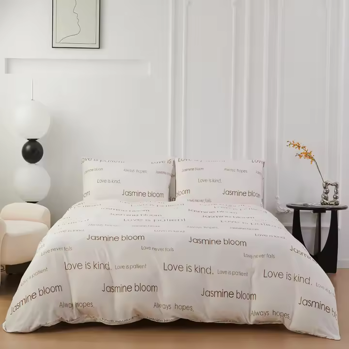 FARFALLAROSSA®  JUEGO FUNDA NORDICO ESTAMPADO PARA CAMA /90/130/150/180CM - 1