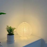 Lámpara De Mesa LED En Papel De Arroz Japonés Lámpara De Piso Con Trípode Para Decoración Creativa De Estudio Y Dormitorio - details 15