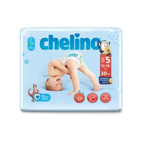 CHELINO PAÑAL TALLA 5 - 30 UNIDADES - 1