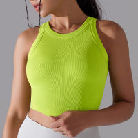 Sujetador Deportivo De 2 Niveles Para Mujer Sexy Yoga Alta Soporte Impacto Deporte Ropa Interior Correr Secado Rápido Top Deporte Gimnasio Con Almohadillas - details 58