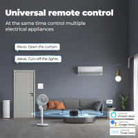 Control Remoto Inteligente WIFI Universal Para TV/Aire Acondicionado/Fan Tuya APP Compatible Con Alexa Y Google Assistant - details 4