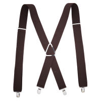 Suspensores Ajustables Para Hombres Y Mujeres 4 Clips 3.5cm Ancho Bragas Elásticas X Espalda Accesorios De Boda Para Adultos - details 7