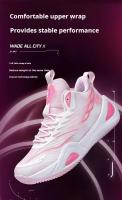 Zapatos De Baloncesto Para Hombre Teen Match pro Suela De Aire Transpirables Algodón Superior Microfibra Antideslizantes Para Entrenamiento Y Campo - details 1