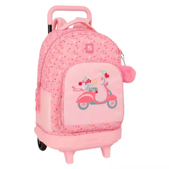 Safta Mochila Con Ruedas Recycled Compact With Removable Moos Passion - 1
