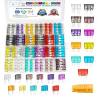 Kit De Fusibles Para Coche 300 Piezas Tamaño Estándar Y Mini Reemplazo Para Automóvil RV Camión Motocicleta Adecuado Para Electrónica De Consumo - details 6