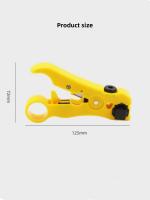 Alicates Multifuncionales Para Cable Eléctrico Cortador Y Desenrollador De Cables UTP/STP RG59 RG6 RG7 RG11 Herramienta De Desenredo De Cable - details 6