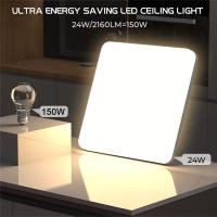 Luz De Techo Cuadrada LED Moderna 110V-220V Para Hogar Lámpara De Techo Para Cocina Sala De Estar Dormitorio Iluminación - details 7