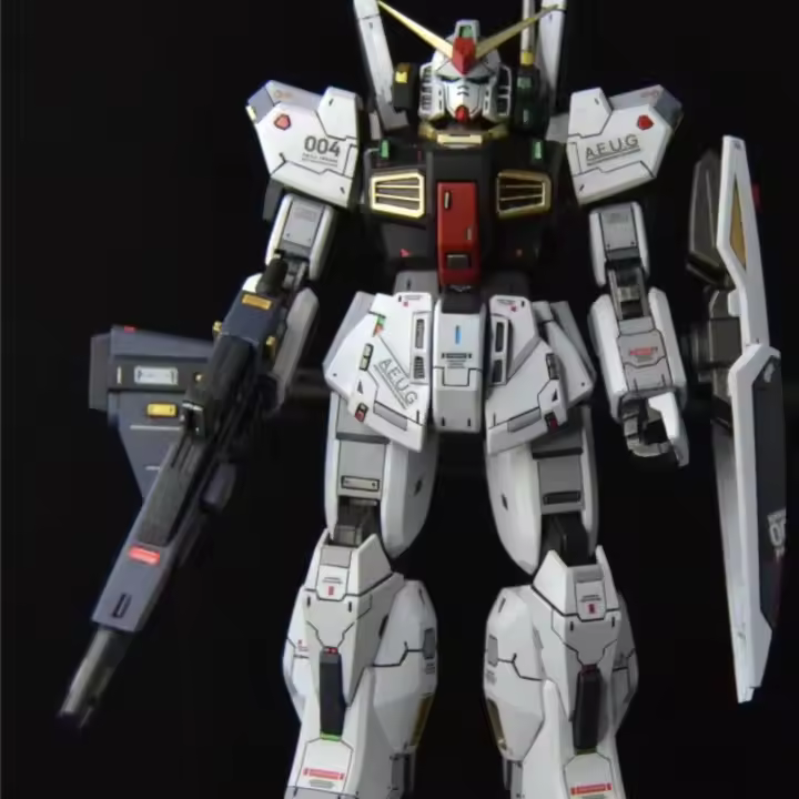 Nueva Figura De Acción MK-Ⅱ RX-178 Dual Color Scheme HG 1/144 Para Armar Decoración De Escritorio Juguete Para Niños Regalo Coleccionable - 1