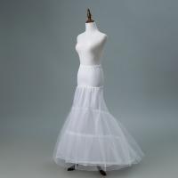 Falda De Novia Con 2 Aros Trailing Vestido De Novia Suelto Poliéster Talla Única Moda Boda Adulto Hot Sale - details 5
