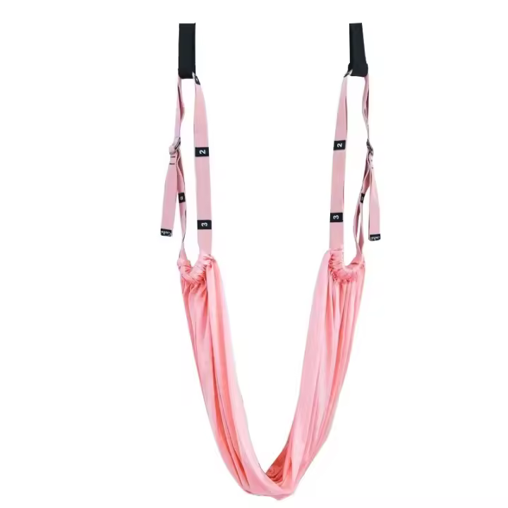 Cinta De Yoga Aérea Ajustable Para Mujeres Correa De Estiramiento Elástica Para Puerta Equipo De Entrenamiento De Mano De Remolino - 1