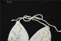 Conjunto De 2 Piezas Para Mujer Weired Puss Elegante Con Flores Y Borlas Camisola Halter + Falda Larga Ajustada Y Stretch Para Vacaciones - details 5