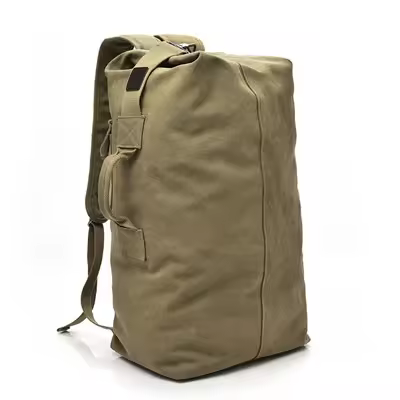 Tienda BIT Mochila de Lona : Ideal Como Equipo de Mano para Viajes, Acampada, Trekking y Montaña, Multifunctional para Deportes al Aire Libre y Senderismo - 1