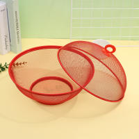 Cesta De Frutas Con Rededor Y Tapa Para Cocina Almacenamiento De Verduras Y Frutas Decoración De Mesa Comedor Previene Aves - details 5