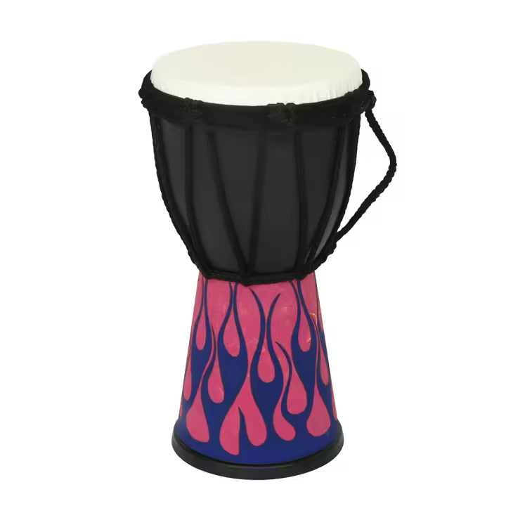 SLADE Batería Africana De 4 Pulgadas Instrumento Musical De Percusión Para Niños Y Adultos ABS Portátil Con Cavity Orff - 1